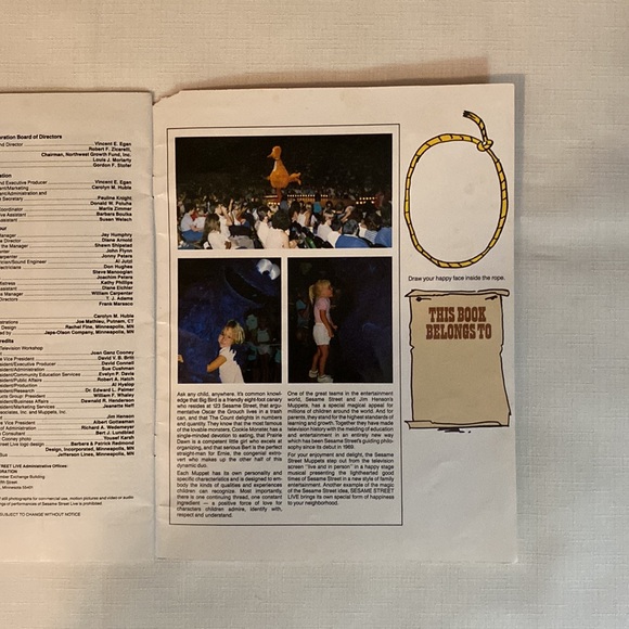Vintage Sesame Street Live! Program - Picture 9 of 9